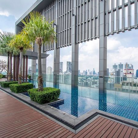 Luxury 1Bed 1Bath 300M Bts Phrom Phong, Emporium Emsphere Emquartier Bangkok Exterior photo